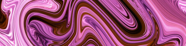 Abstract design of swirls in white, brown and purples
